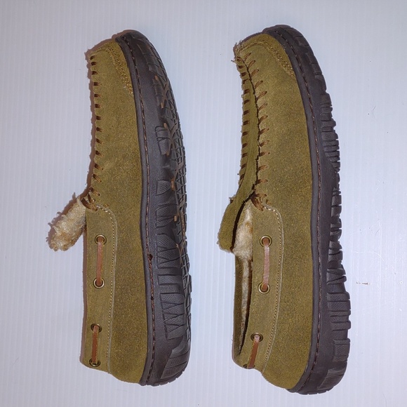 ๐ฃCLARKS Dawson Indoor/ Outdoor Moccasins in Sage - Picture 9 of 12